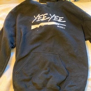 Black “yee yee” sweatshirt
